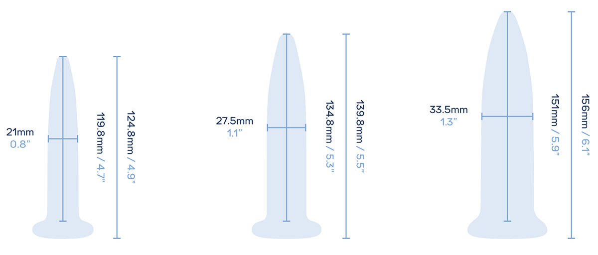 GLASS ANAL DILATOR chart information image